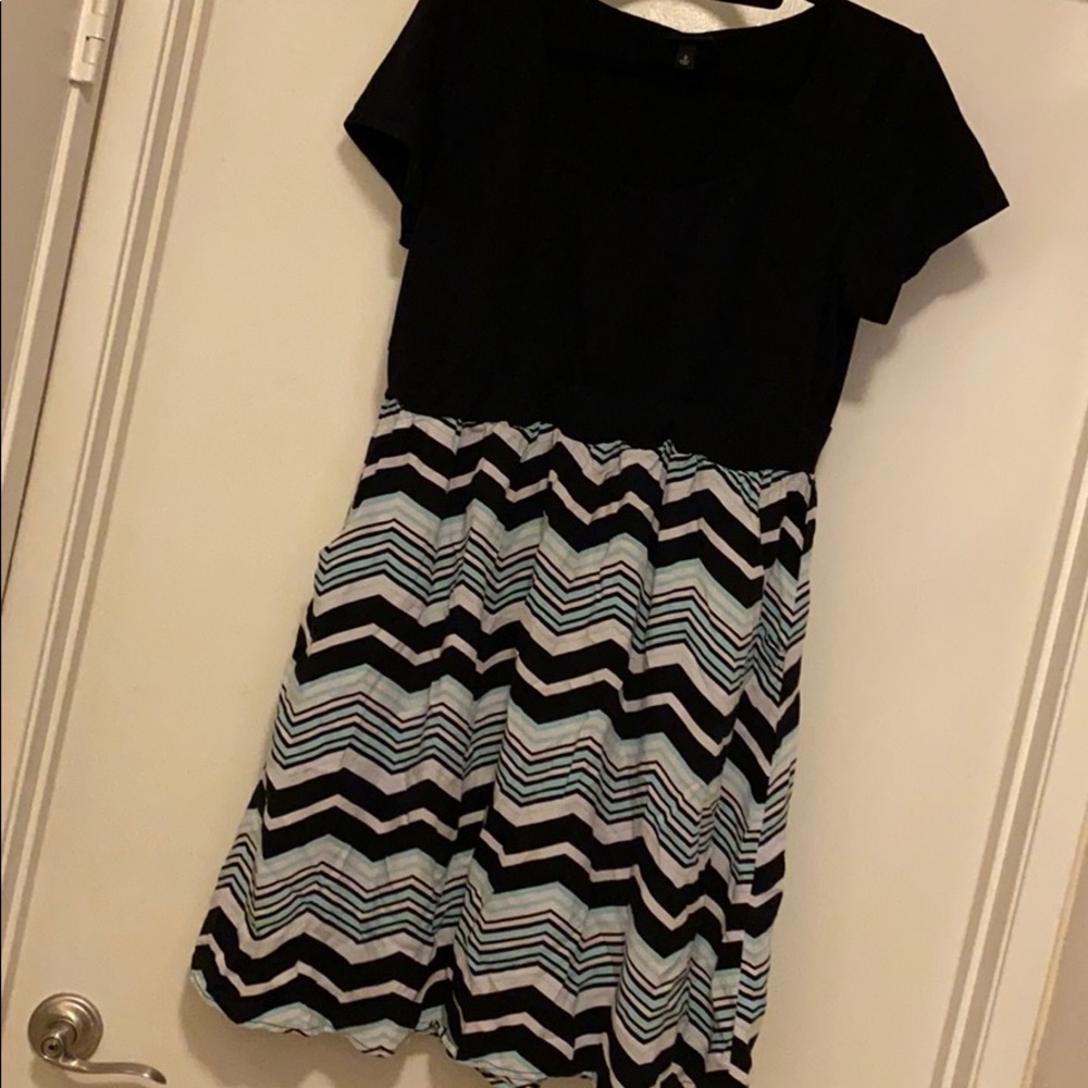 Torrid chevron print dress